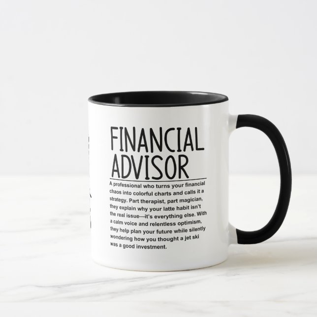Taza Asesor financiero (Derecha)