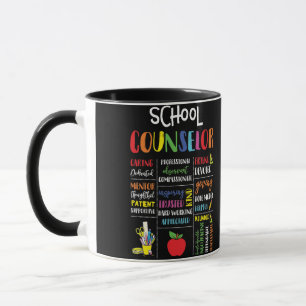 Taza Asesora escolar a cargo de un amigo dedicado