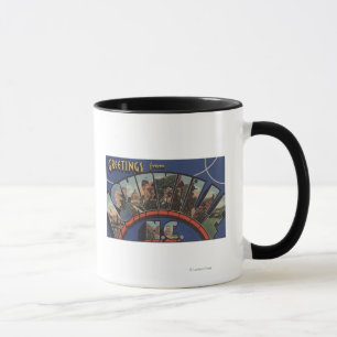 Taza Ashville, Carolina del Norte - escenas grandes de
