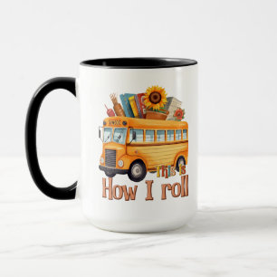 Taza Así es como hago el viaje - Conductor de autobús e