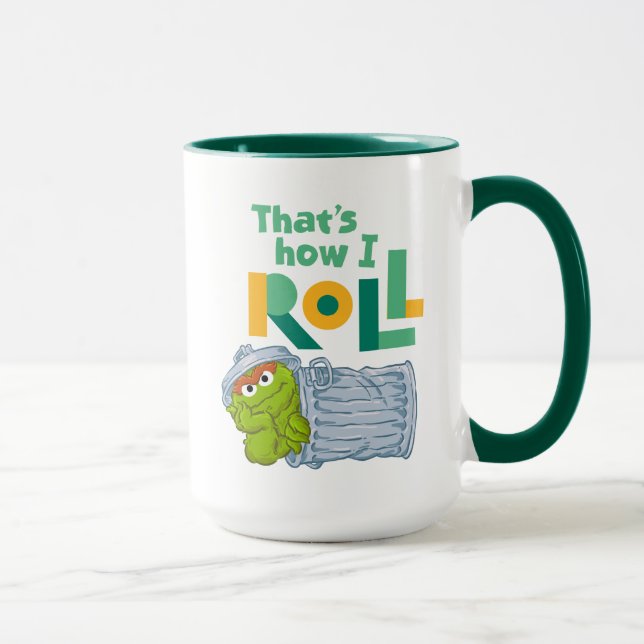 Taza Así es como rollo (Derecha)