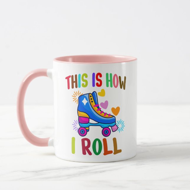 Taza Así es como ruedo - Patinaje sobre ruedas    (Izquierda)