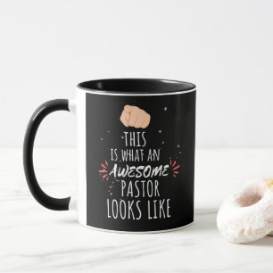 Taza Así es como se ve un pastor impresionante