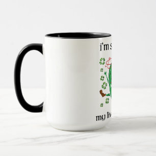 Taza Así que el irlandés me duele el hígado