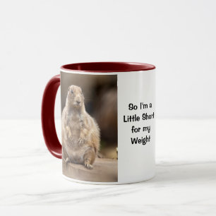 Taza Así que soy un poco corto para mi peso Mug