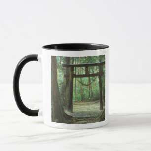 Taza Asia, Japón, Kagoshima, Yakushima, Montaña