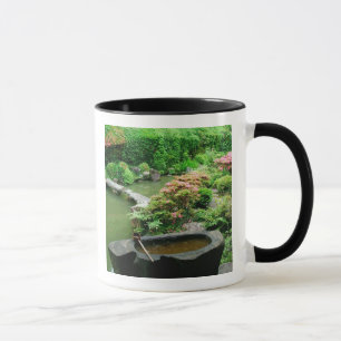 Taza Asia, Japón, Kyoto. Jardín Zen