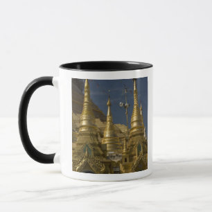 Taza Asia, Myanmar, Yangon. Estupa dorada de Shwedagon