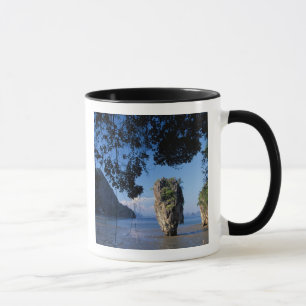 Taza Asia, Tailandia, Ao Phangnga NP, coatline, Karst