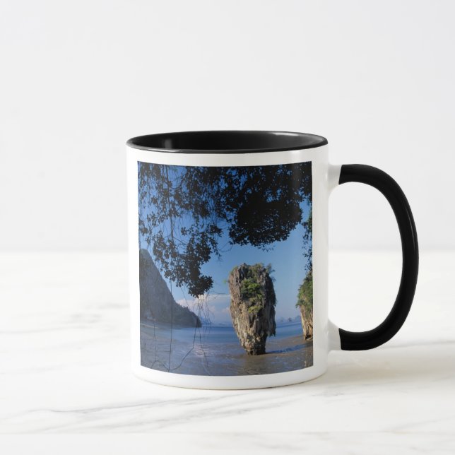 Taza Asia, Tailandia, Ao Phangnga NP, coatline, Karst (Derecha)