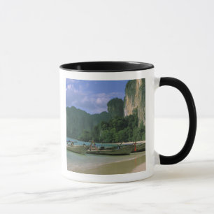 Taza Asia, Tailandia, Krabi. Playa West Railay,