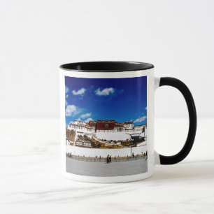 Taza Asia, Tíbet, Lhasa, Palacio de Potala. UNECSO