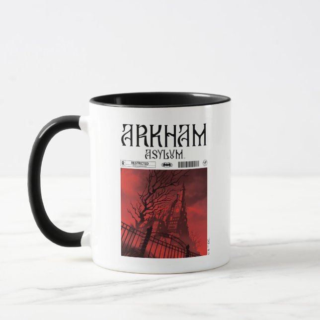 Taza Asilo de Arkham: Restringido (Izquierda)
