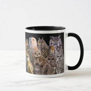Taza Asio y otis con los rapaces