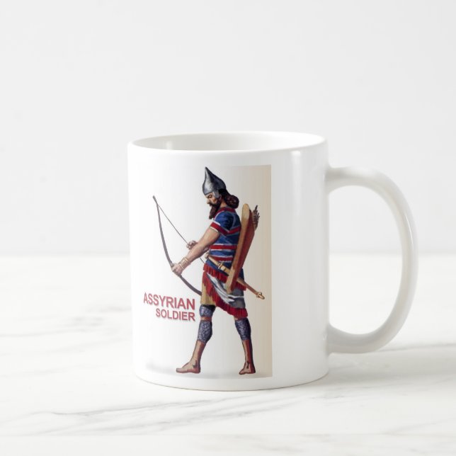 Taza asiria de los soldados (Derecha)