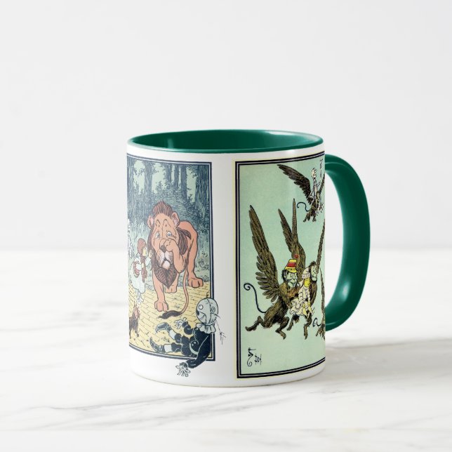 Taza Asistente de cosecha de personajes de libros de re (Anverso derecho)