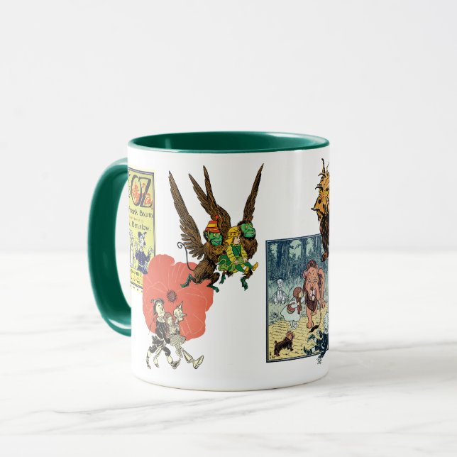 Taza Asistente de cosecha de personajes de libros de re (Anverso izquierdo)