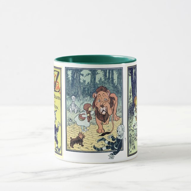 Taza Asistente de cosecha de personajes de libros de re (Centro)