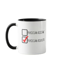 Asistente de médicos Asociado CheckBox Mug