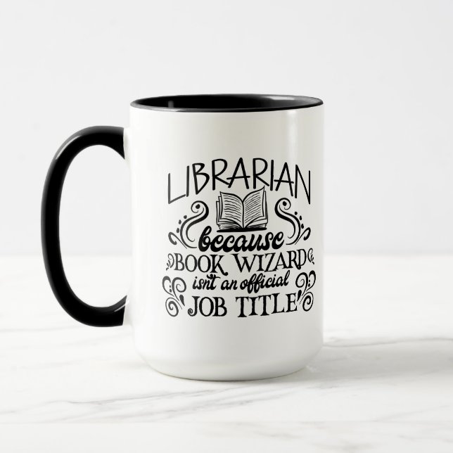 Taza Asistente para libros bibliotecarios (Izquierda)