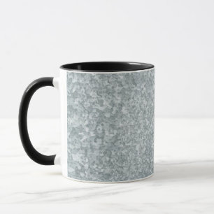 Taza Aspecto de metal galvanizado