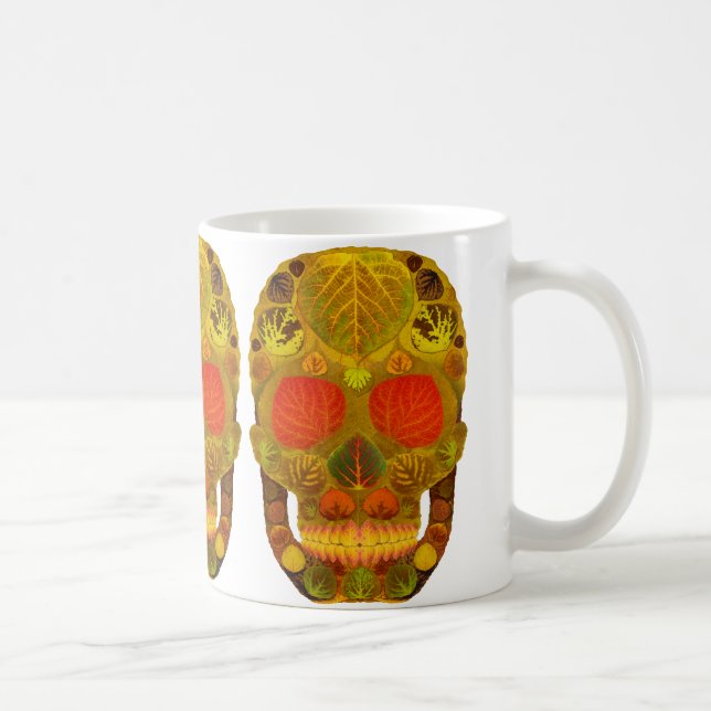 Taza Aspen Leaf Skull 12 (Derecha)