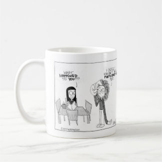 Taza áspera de la mañana