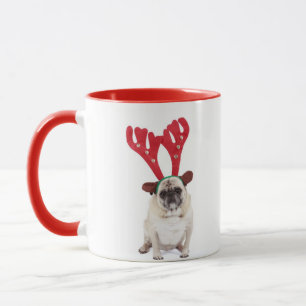 Taza Astas de mirada avergonzadas del reno del barro