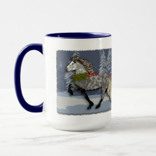 Taza Astrid el caballo islandés para las fiestas