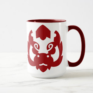 Taza astrología china adorable dragón