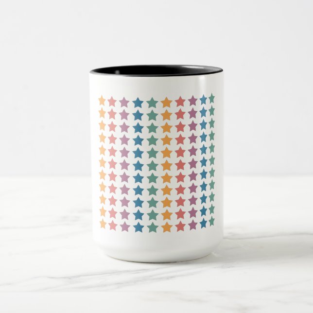 Taza Astrología, estrellas (Centro)