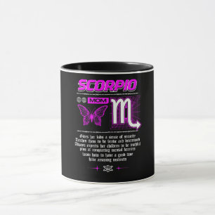 Taza Astrología/ Rótulo Zodiaco//Escorpio