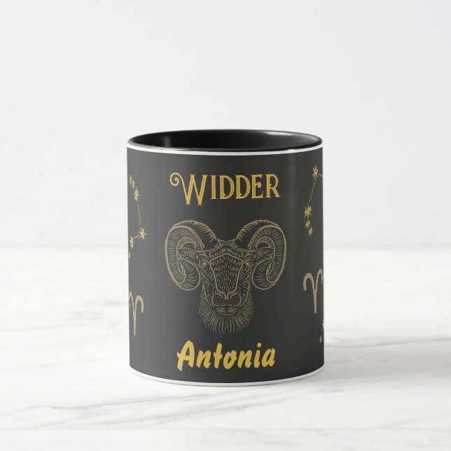 Taza Astrologisches Sternzeichen Widder - (Centro)