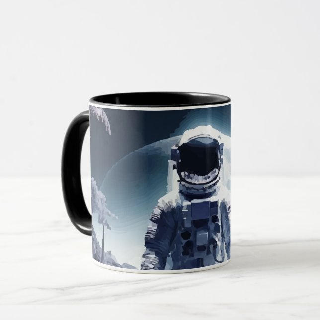 Taza Astronauta (Anverso izquierdo)