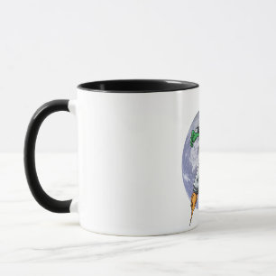 Taza astronauta alienígena