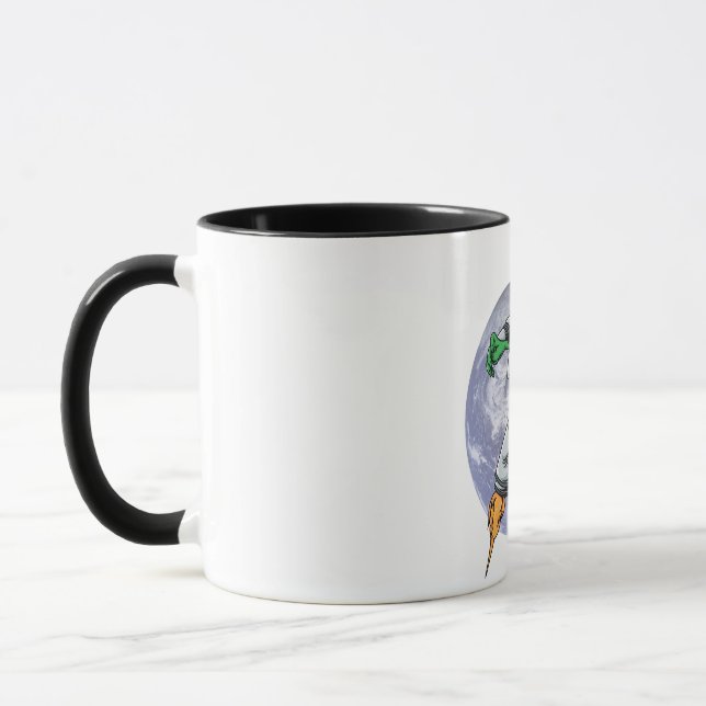 Taza astronauta alienígena (Izquierda)