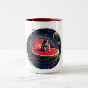 Taza Astronauta de Sandía Espacial