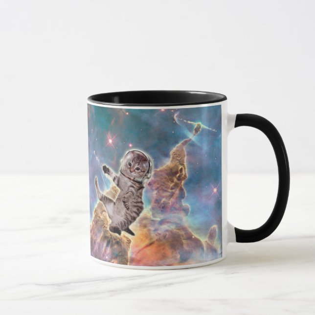 Taza Astronauta del gato gordo (Derecha)