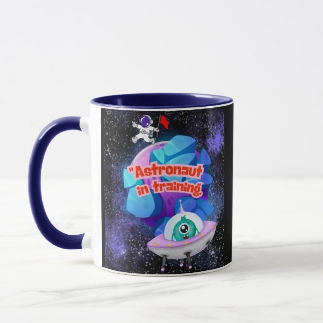 TAZA ASTRONAUTA EN FORMACIÓN (Izquierda)
