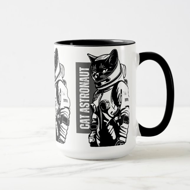 Taza Astronauta Gato  (Derecha)
