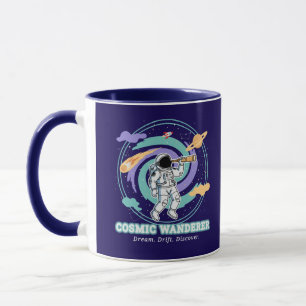 Taza Astronauta Telescopio Vagabundo Cósmico
