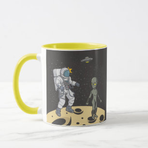 Taza Astronauta y alienígena  