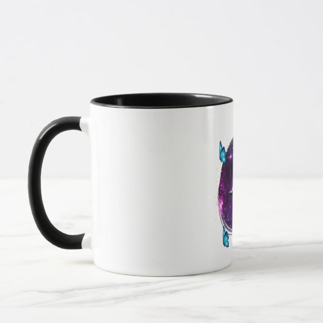 Taza astronauta y mariposa (Izquierda)