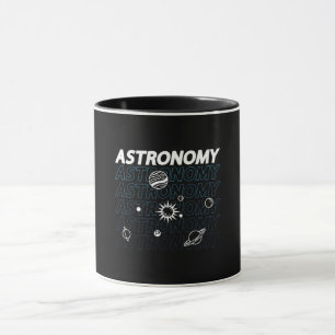 Taza Astronomía Amantes de la Ciencia Universo de las E
