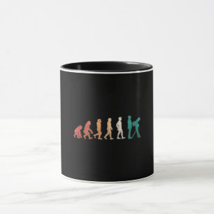 Taza Astronomía Evolución Retro Espacio Estrellas Unive