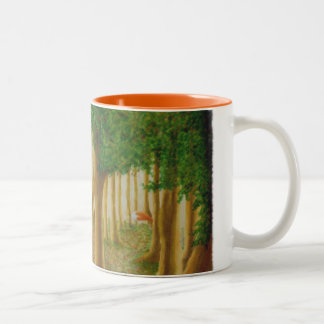 Taza astuta del bosque