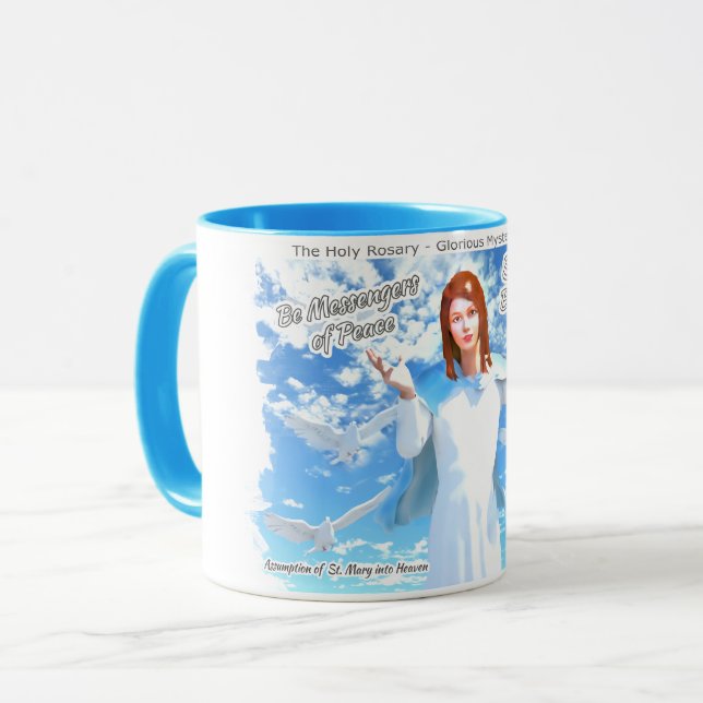 Taza Asunción de Santa María al Cielo (Anverso izquierdo)