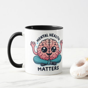 Taza Asuntos de salud mental