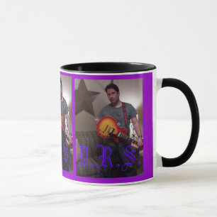 Taza ASUSTADIZA D.R.S. gótico de la guitarra de l