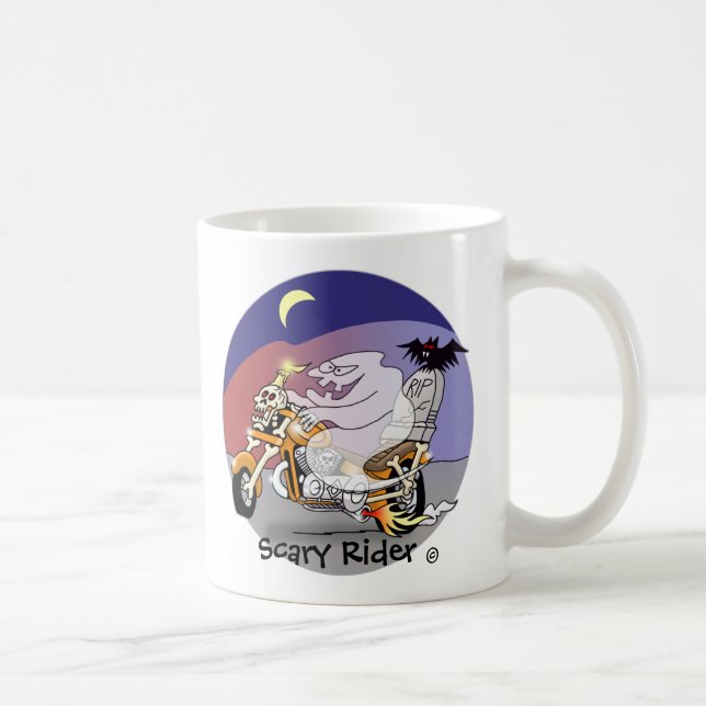 Taza asustadiza del © del jinete (Derecha)